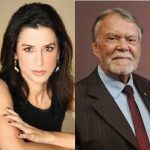 Foto de Mariana Bazzo e Olympio de Sá Sotto Maior Neto